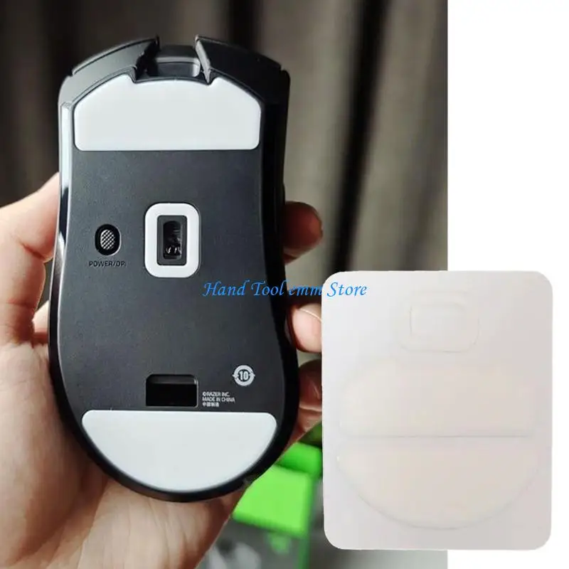 H37F Smooth PTFE Gaming Mouse Skates 0.8mm Thickness Enhances Mouse Gliding For Deathadder Version3 Hyperspeed