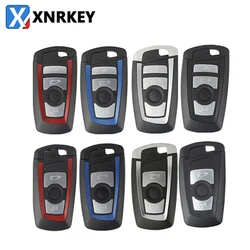 XNRKEY-carcasa de llave de coche inteligente, carcasa remota Fob para BMW CAS4 F System 3 5 7 Series E90 E92 E93 X5 F10 F20 F30 F40