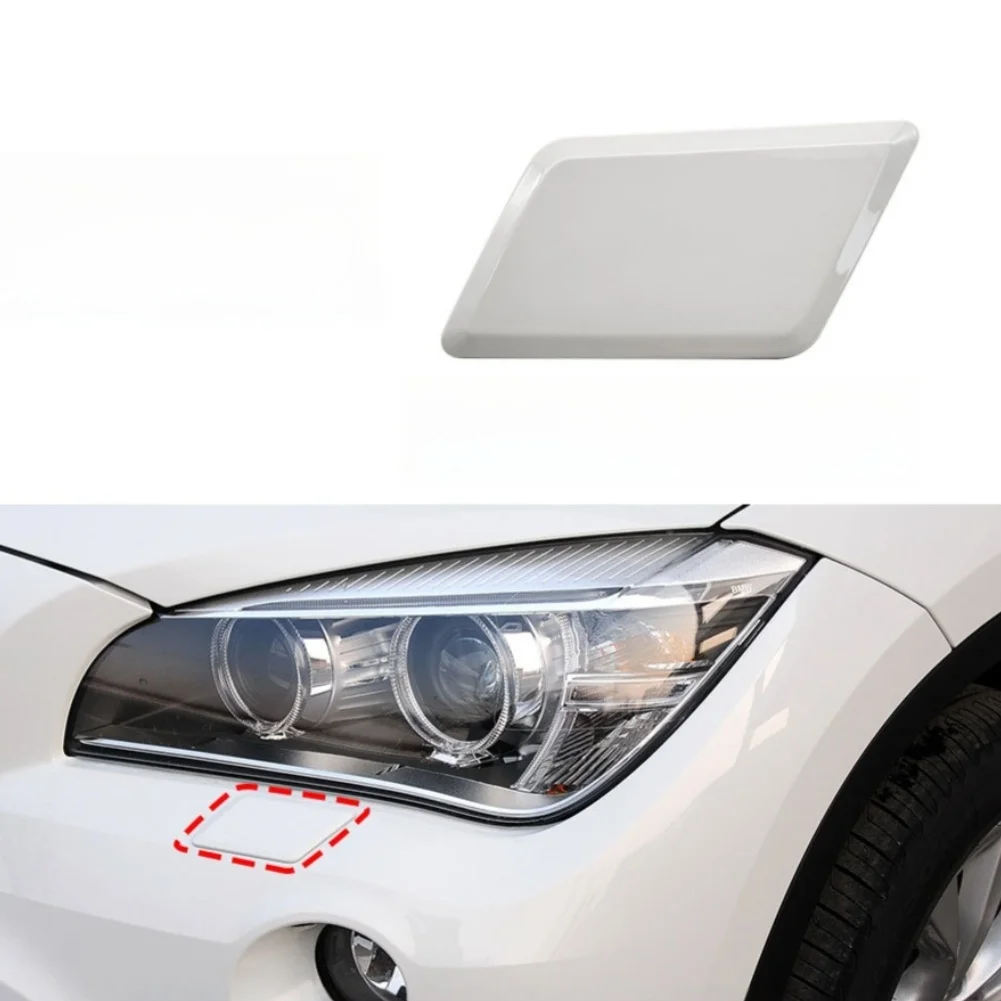Headlight Washer Nozzle Cover For BMW X1 E84 2013 To 2016 Front Bumper Replacement Part 51117347666 ABS Material Cap