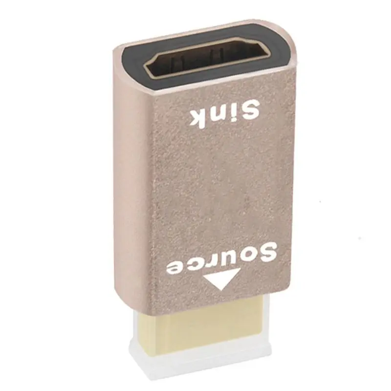8X Lock Screen Signal Holder HDMI2.0 Virtual Adapter EDID DDC Dummy Plug For Display Emulator Up To 3840X2160