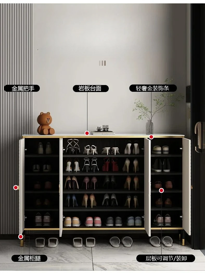 # Large Capacity New Style Entrance Hall Cabinet, High-end Decorative Cabinet At Home Entrance