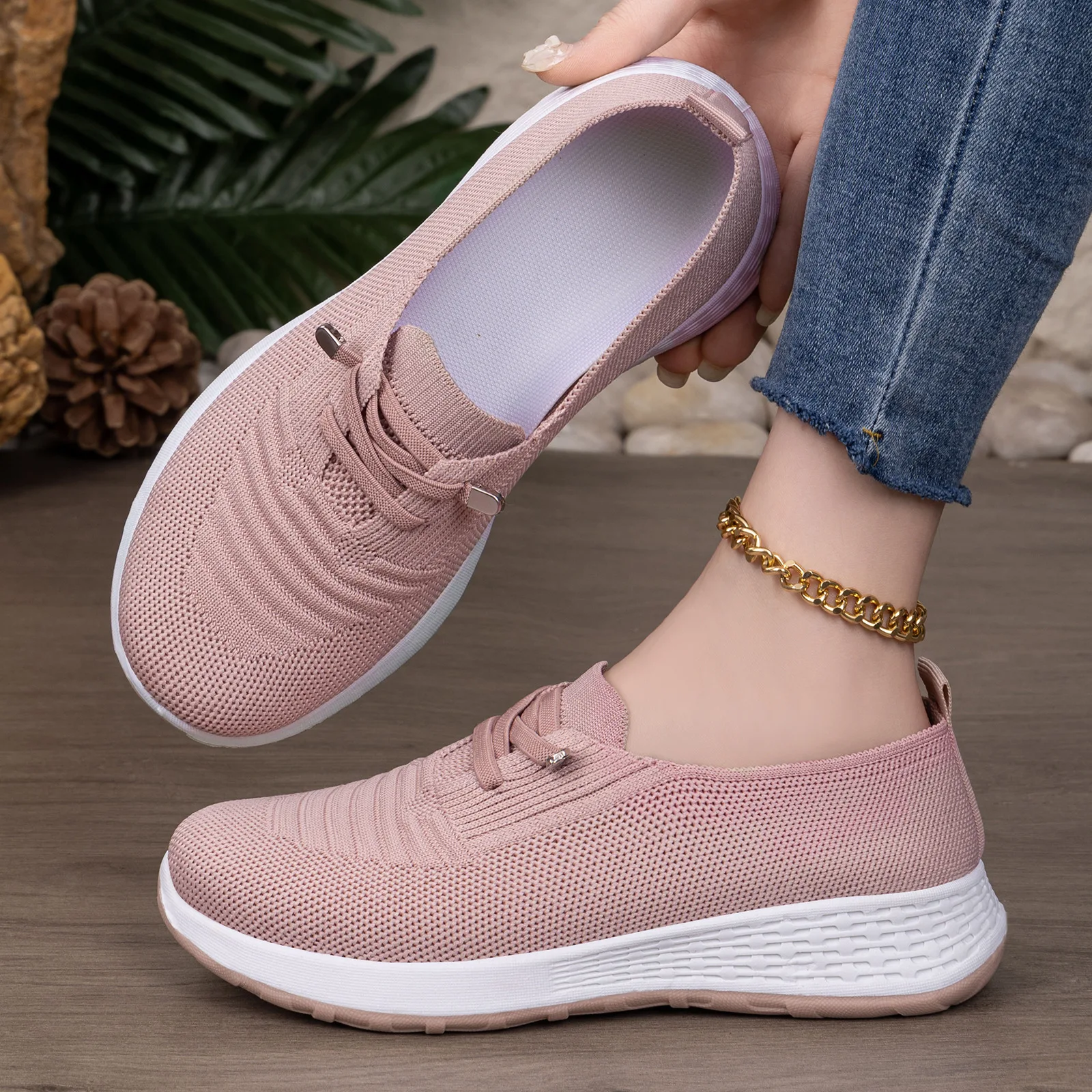 

Women's soft-soled comfortable casual shoes, lightweight baby shoes, cloth shoes, shallow-toed single shoes