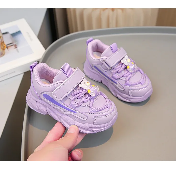 

Size 21-30 Baby Toddler Shoes For Boys Girls Breathable Mesh Little Kids Casual Sneakers Non-slip Children Sport Shoes tenis