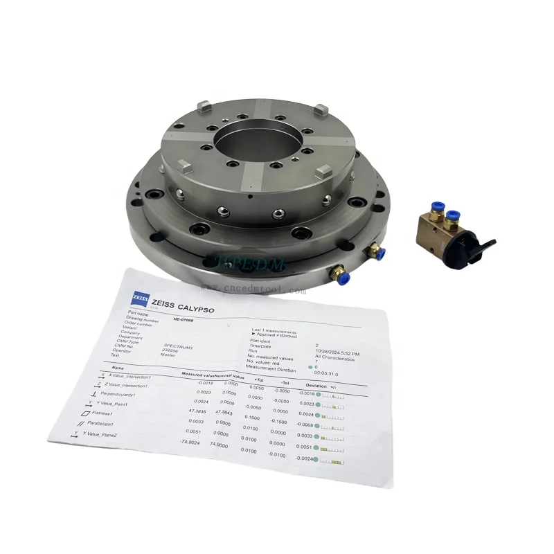 HPEDM ER-032964 Stainless Steel 4-Jaw Production Chuck For Milling Grinding Lathe Machine Applications Model HE-E07069