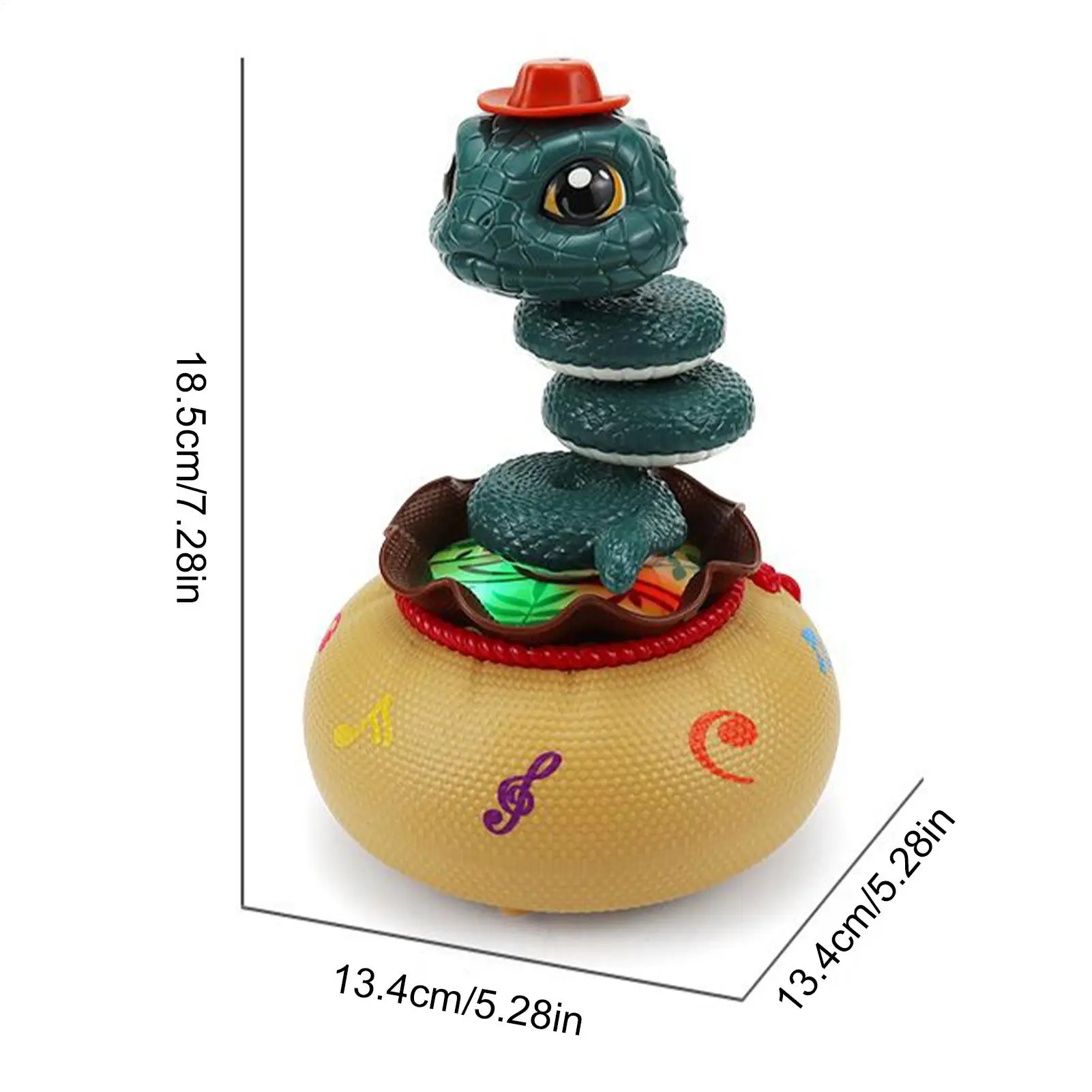 Dancing Toys For Kids Electric Twisting Snake Toy Interactive Twisting Snake Playing Supplies With Music And Light For Boys