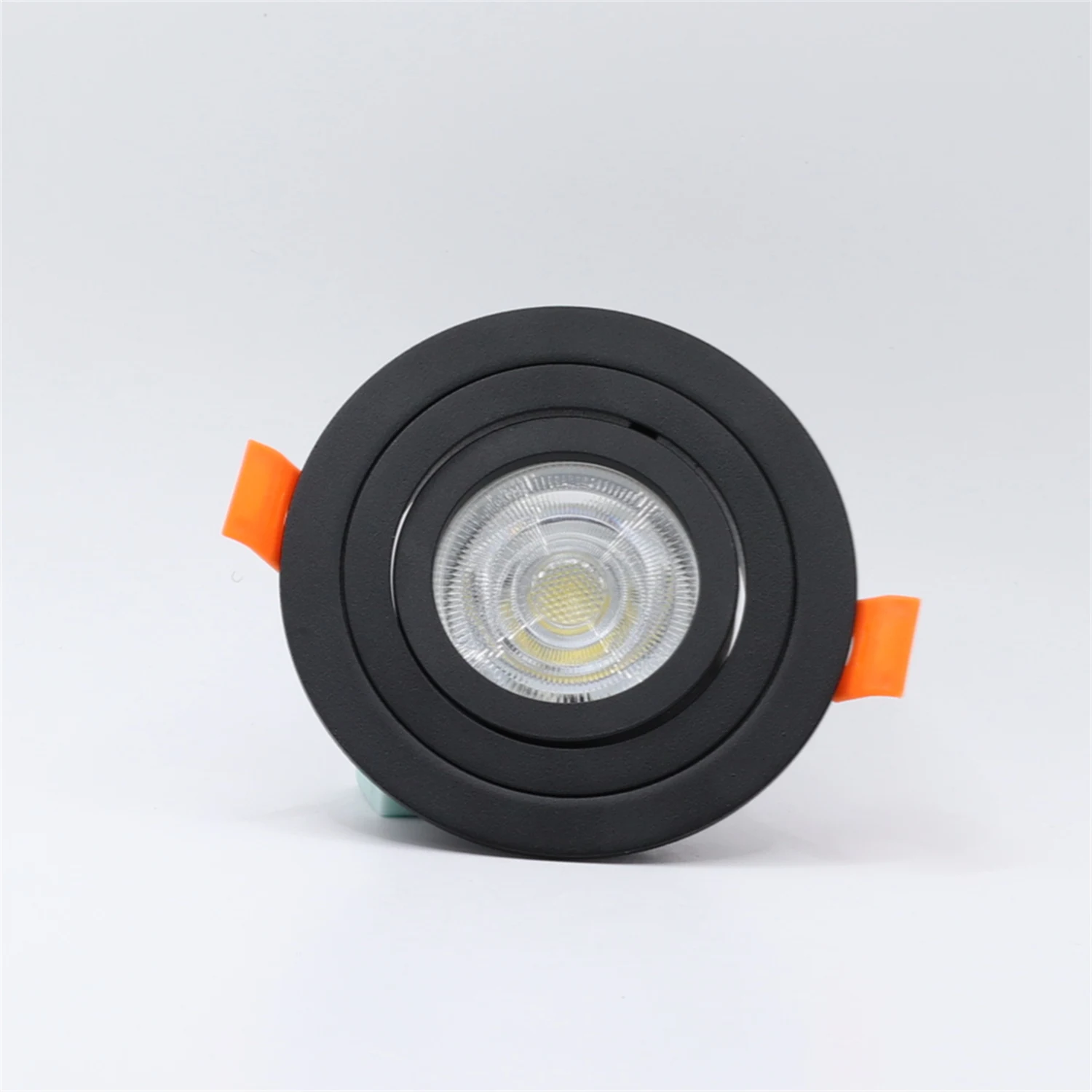 GU10 MR16 GU5.3 pemegang soket aluminium, dasar pas konektor kawat lampu Halogen