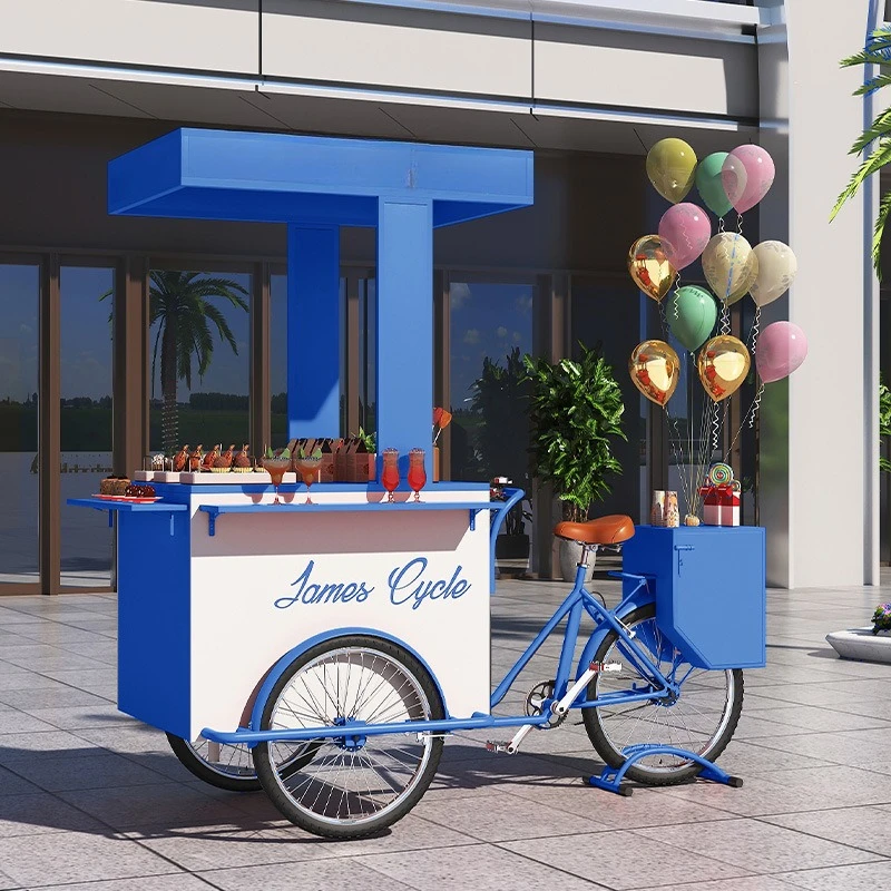 Breakfast cart stall Night market Snack truck Internet celebrity stall truck