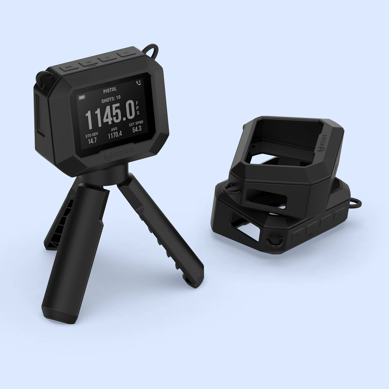 حافظة سيليكون لهاتف Garmin Xero C1 Pro حافظة مؤقت بسيطة بلون سادة #4