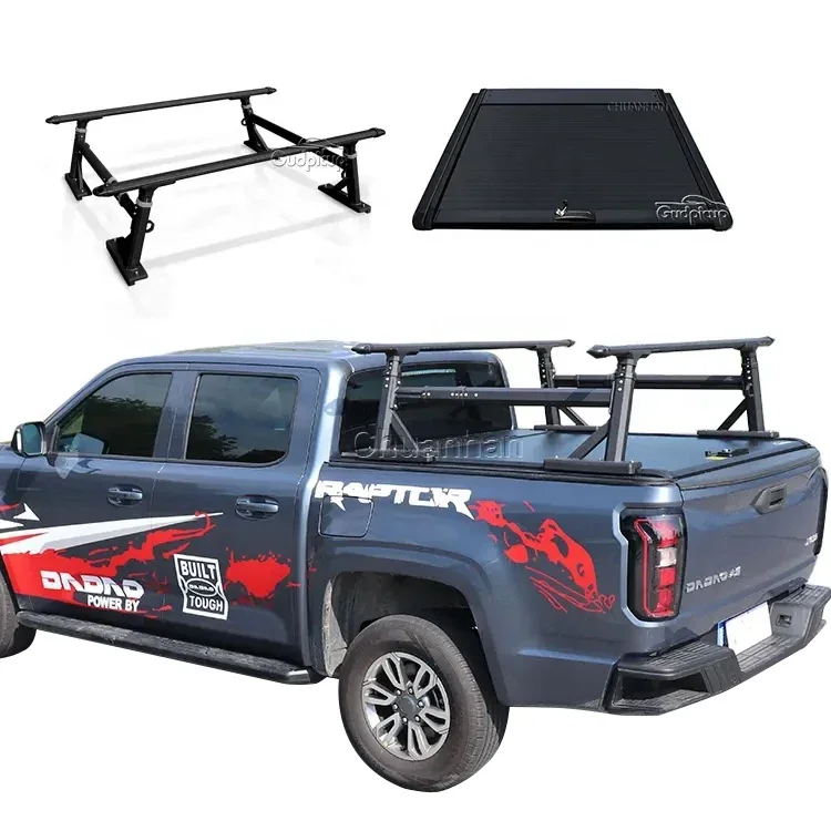 

Off Road 4X4 Aluminium Adjustable Pickup roll bar Hilux Universal Truck Bed Roof Rack for ford ranger