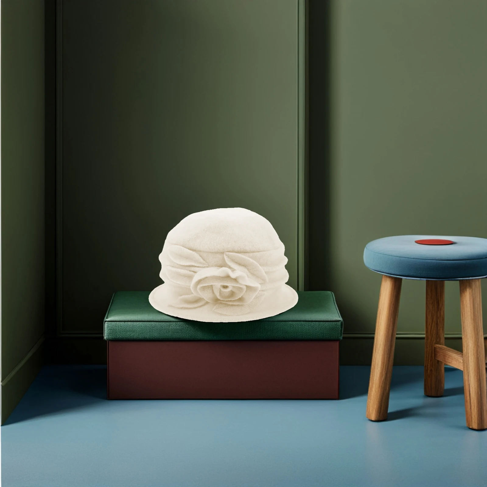 

Винтажная шерстяная шляпа для женщин: элегантная федора, теплая зимняя ретро-шляпа-клош для модных прогулок, удобная посадка