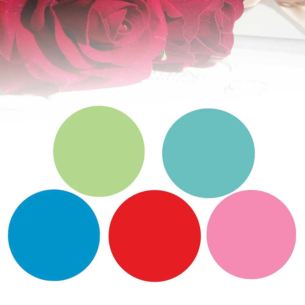 

Self Adhesive Message Board Labels Dot Vinyl Stickers Tabs Circle Labels Sticky Paper Thicken Eco Friendly Safe Premium
