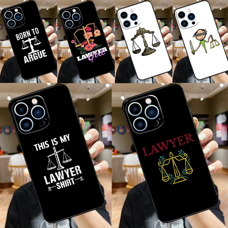Coque de téléphone pour Samsung Galaxy S25 S26 Ultra S21 S22 S23 S24 Ultra S10 S20 Plus S25 FE - Thème : Avocat, Juge, Justice