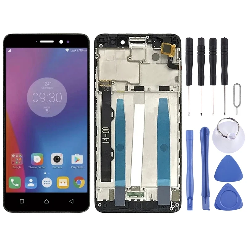 

LCD Screen for Lenovo K6 Power and Digitizer Full Assembly with Frame Display Phone Touch Screen Repair Replacement Part