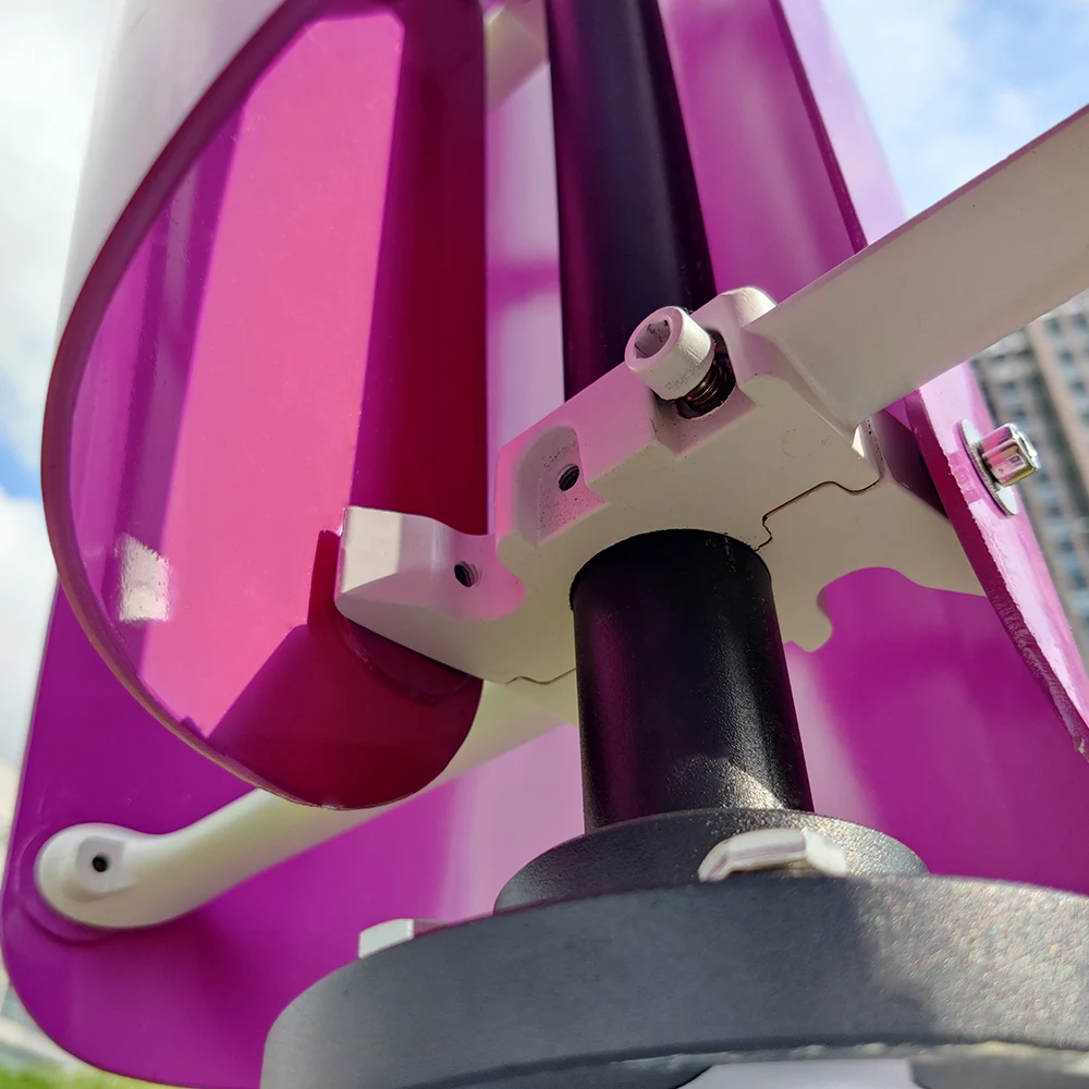 Imagem -05 - Smart Windmills Generator Sistema de Turbina Eólica Vertical Usina de Energia com Carga Mppt Controlador Híbrido 12v 24v 48v 800w 1000w