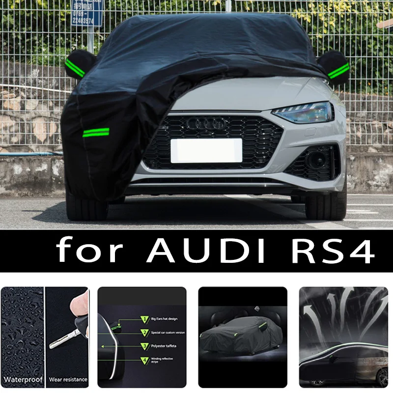 

For Audi rs4 car protective covers, it can prevent sunlight exposure and cooling, prevent dust and scratches