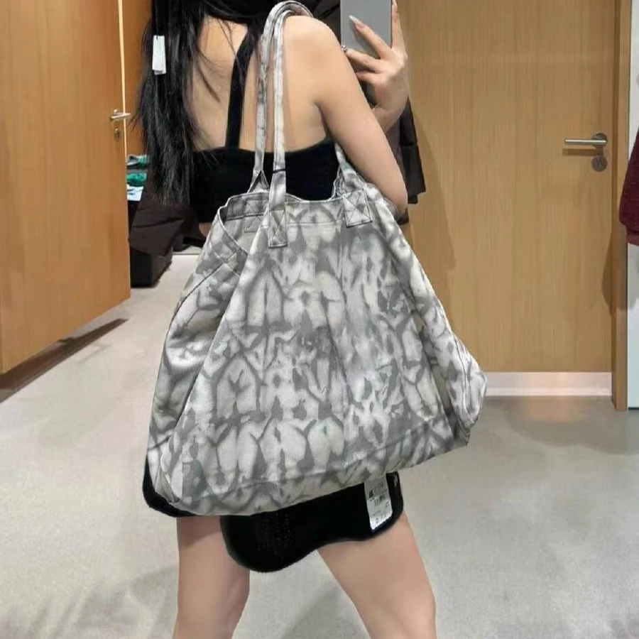 al Fitness Yoga Handbag Minimalist Large Capacity Bag For Sports Canvas Bag Unisex Shoulder Bag Reusable Shopping Bags