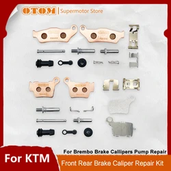 Motorcycle Accessories Brake Caliper Repair Kit Front Rear Retaining Spring Pads Heat Insulation Sheet For KTM Brembo Brake Pump