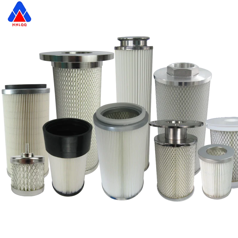 Polyester Cylindrical air Filter Cartridge Industry air Dust Filter element for  Dust Collector System
