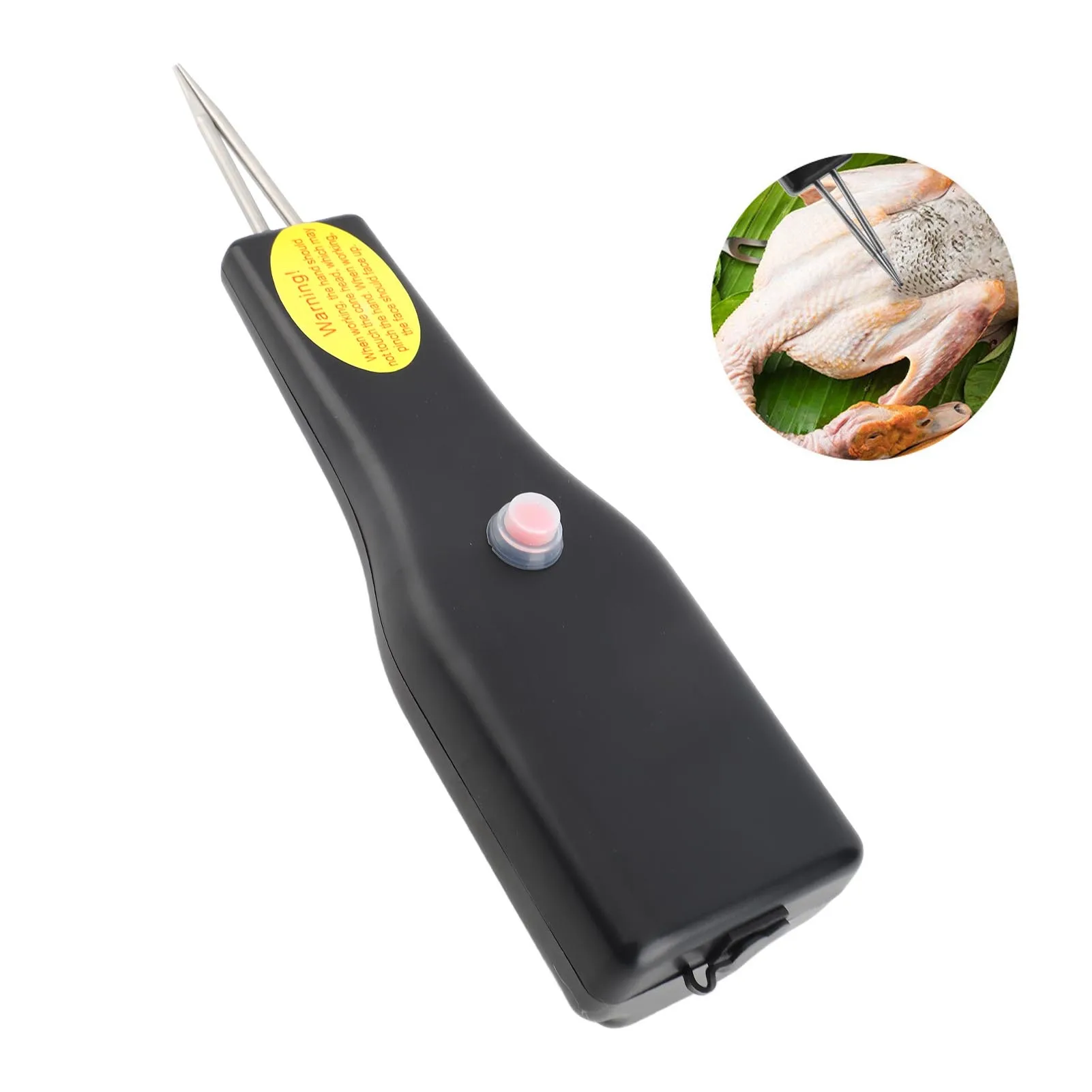 Handheld Chicken Plucker Cone Head Electric Poultry Plucker Rechargeable High Efficiency Motor for Duck