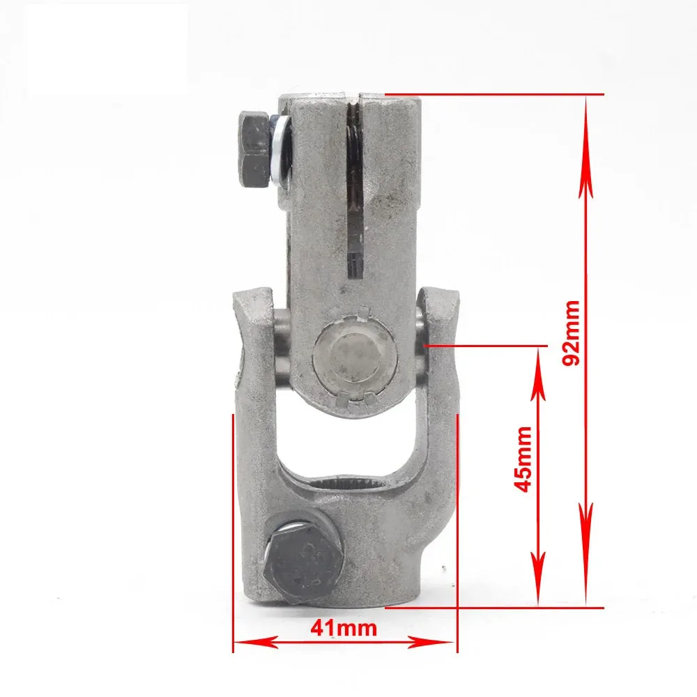 30T 14mm Double D Phosphating Universal Steering Ball U Joint Fit For ATV UTV Go Golf Cart Buggy Utility Terrain Vehicle Parts view 4