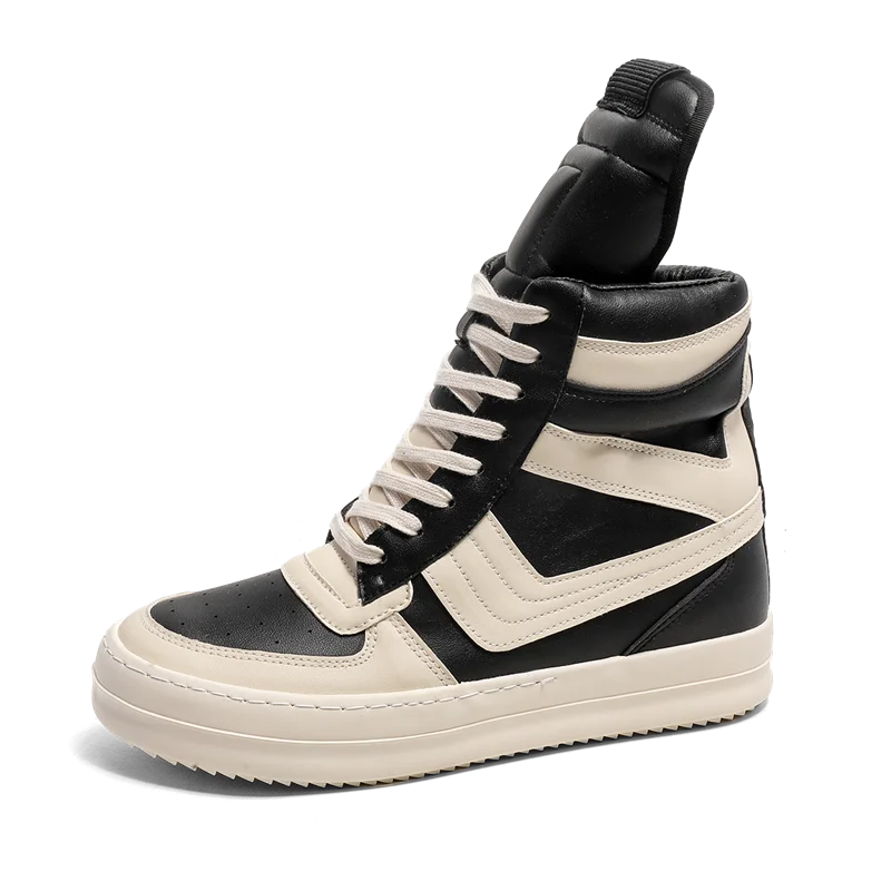 

2026 New Men High-top Ankle Boots,Designer Sneakers ,Retro Designer Platform Sneakers for Street Club Style,Street Shoes