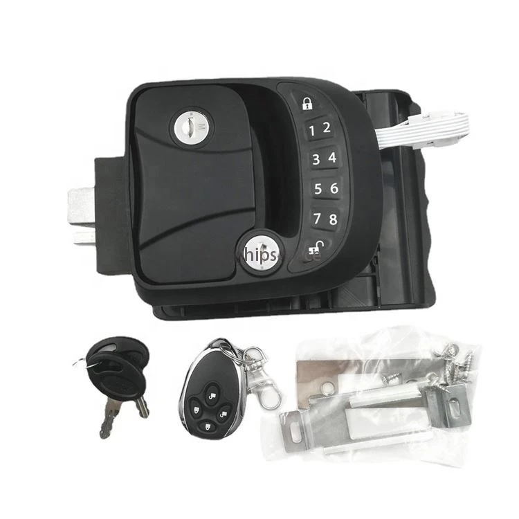 RV Password Modified Car Electronic Lock YJ-D Latch Handle Door Bolt Trailer Wireless Mechanical Lock