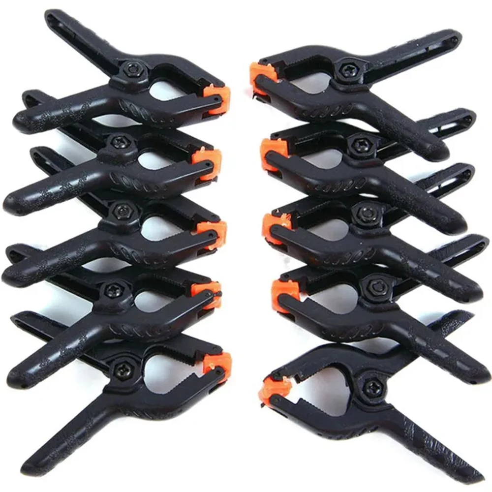 5/10Pcs Universal Plastic Clips Clamp Fixture Fastening Tools Fixed Clip Woodworking Spring Clip Photo Equipment