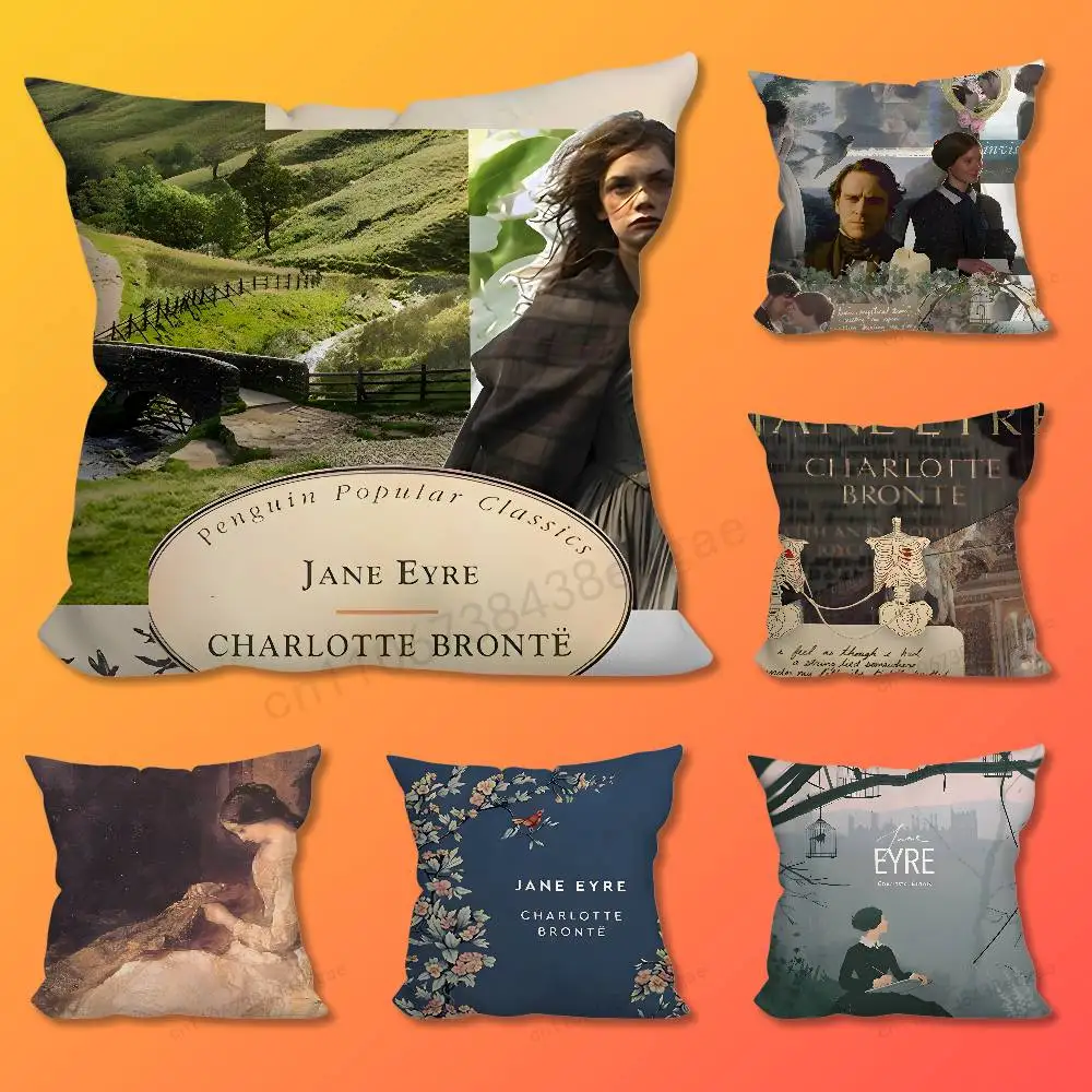 Jane Eyre Art  Throw Pillow Case For 45x45cm,55x55cm,30x30cm For Home Bedroom Decoration And Protector