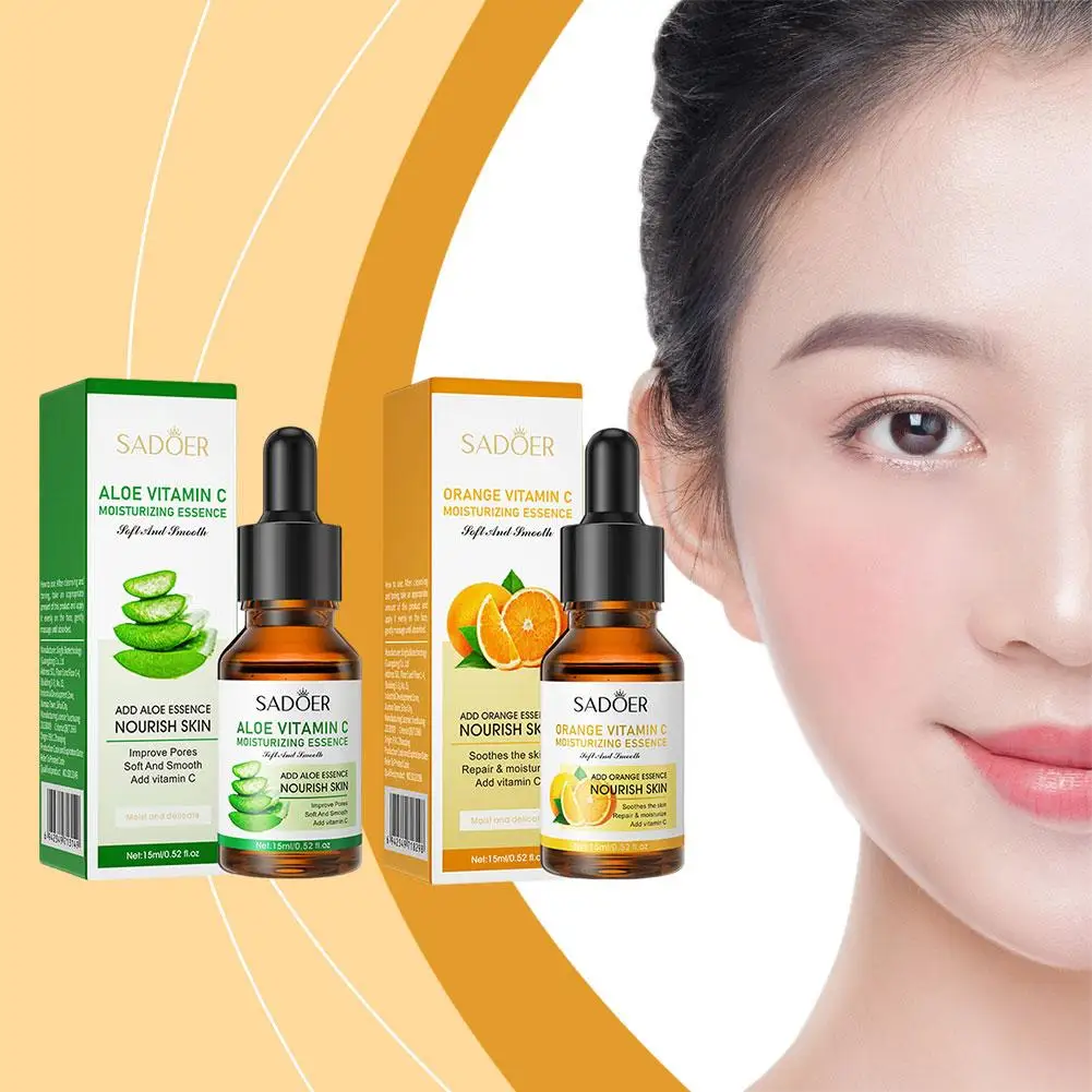 Witamina C Niacynamid Kwas hialuronowy Serum do twarzy Vc Pielęgnacja twarzy Vera Rozjaśniająca esencja nawilżająca Skóra Kurkuma Nawilżająca P7m7
