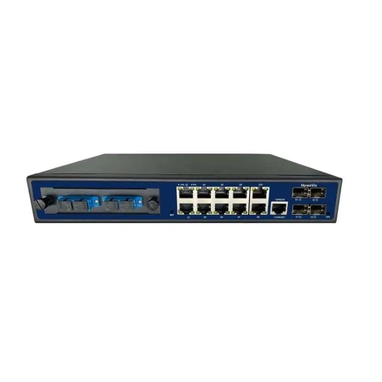 

2025 New Industrial Gigabit Ethernet PoE Switch With Vitesse Chip for 10/100/1000Mbps Transmission