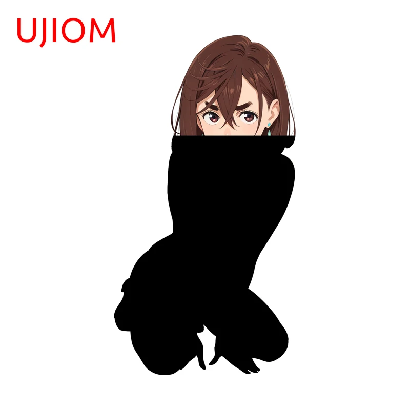 UJIOM Ayase Momo Pretty Wall Stickers Anime Creative Vinyl Material Decal UV Resistant Waterproof Game Room Wardrobe Decor