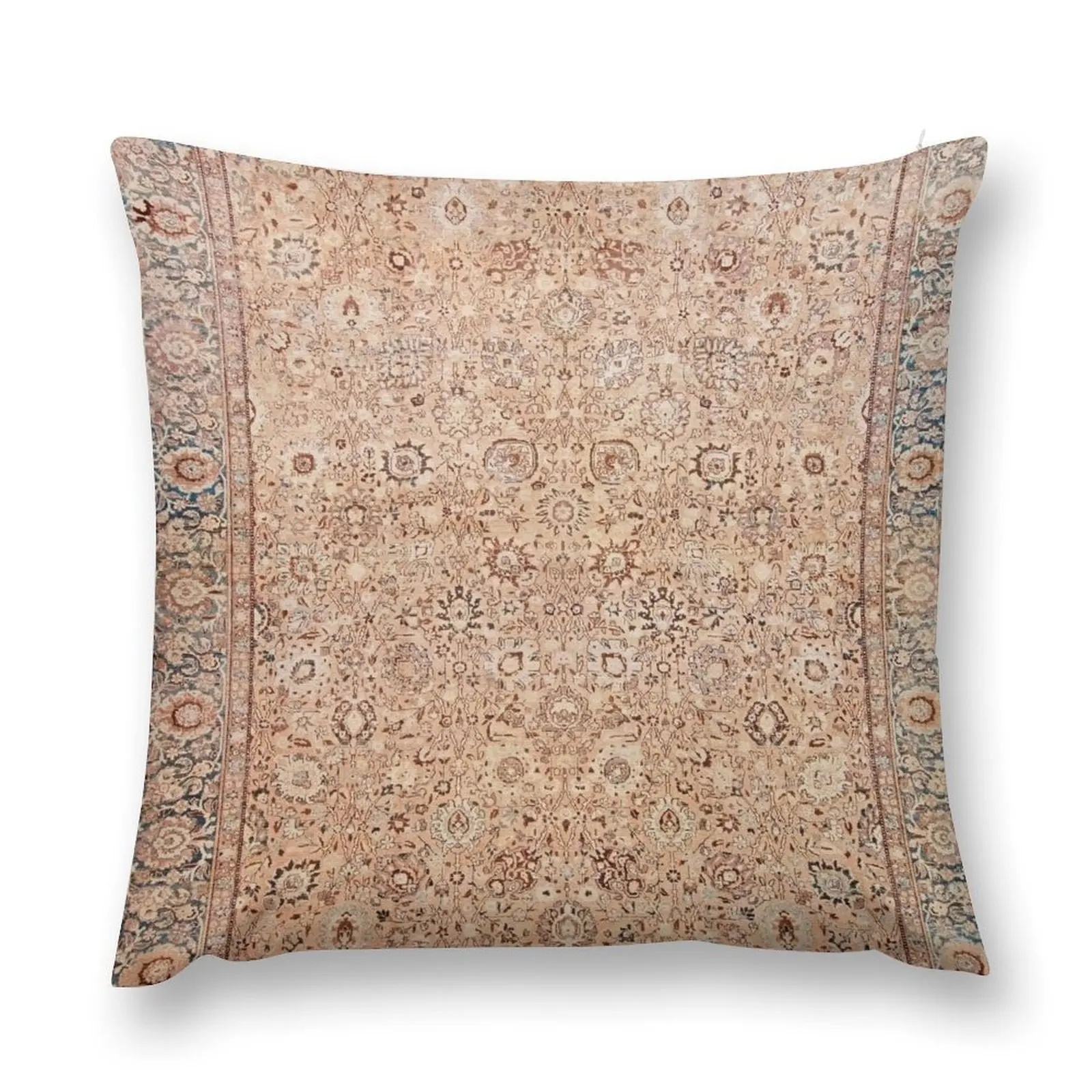 

Antique Persian Tabriz Rug Print Throw Pillow Sofa Cover Christmas Pillow Covers pillow