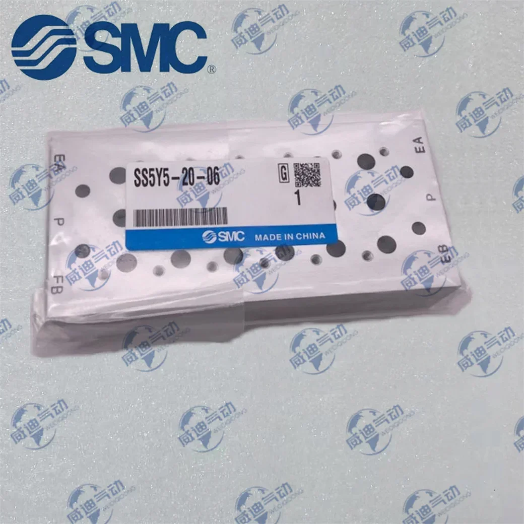 

SMC Manifold SS5YJ3-41-02/03/04/05/06/07/08/09/10-M5-C4-C6-C8