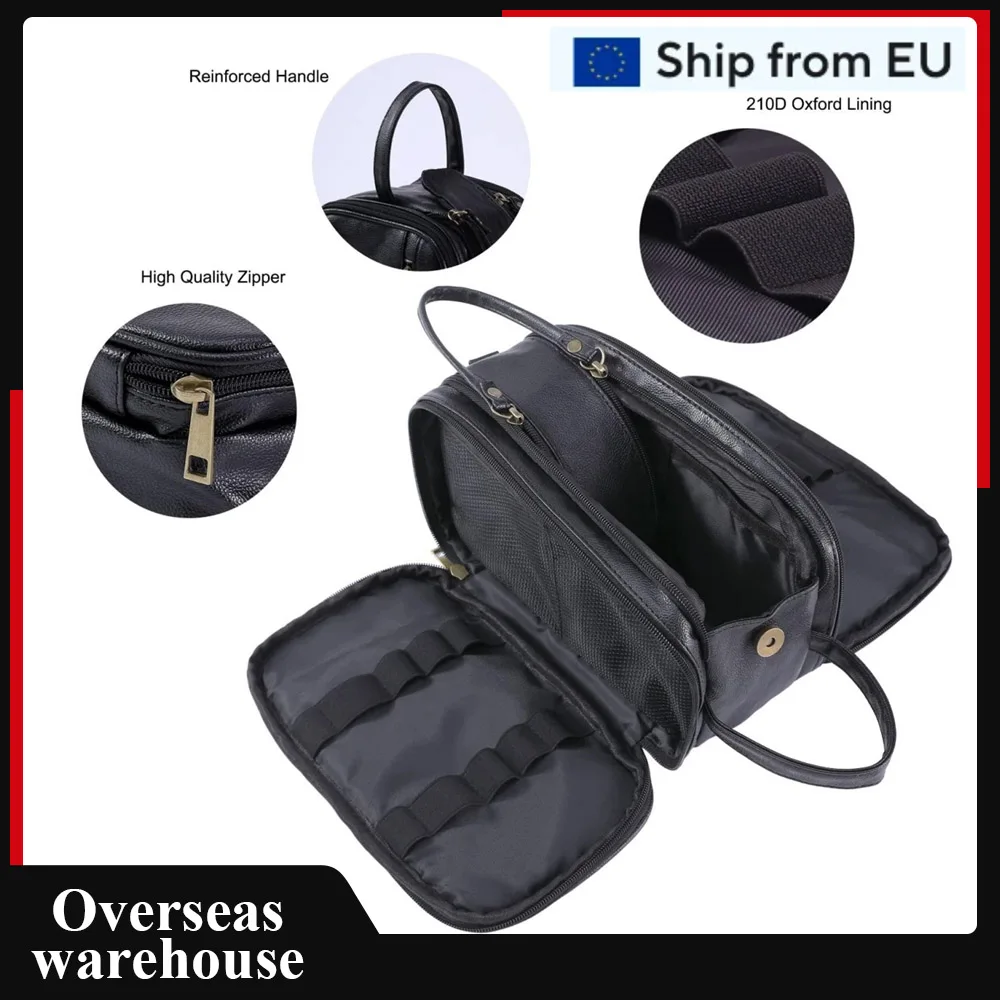 Men's Toiletry Bag Travel Organizer Makeup Bag Multiple Compartments Business Trips Bag