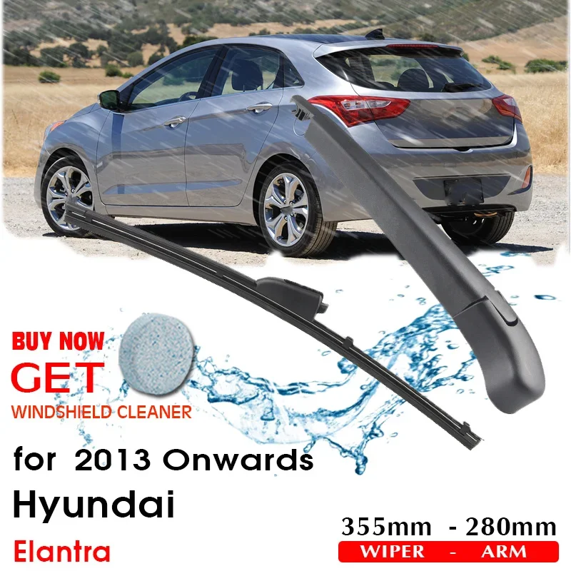 

Автомобильные щетки стеклоочистителя заднего заднего стекла, стеклоочистители для Hyundai Elantra Hatchback 335 мм 2013 г.в. автоаксессуары