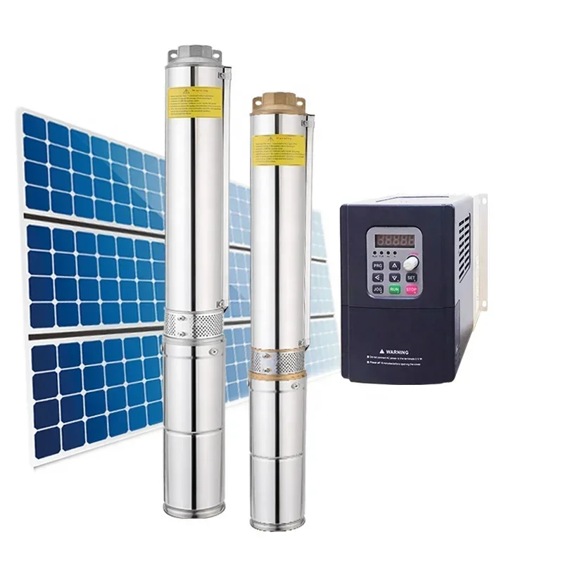 YYHC solar pump system 3 hp ac dc submersible solar water pump for agriculture 2.2kw hybrid solar deep well pump price