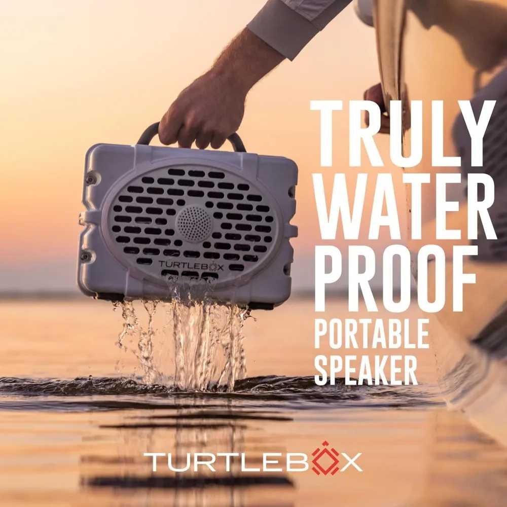 Loud! Outdoor Portable Bluetooth 5.0 Speaker | Rugged, IP67, Waterproof, Impact Resistant & Dustproof