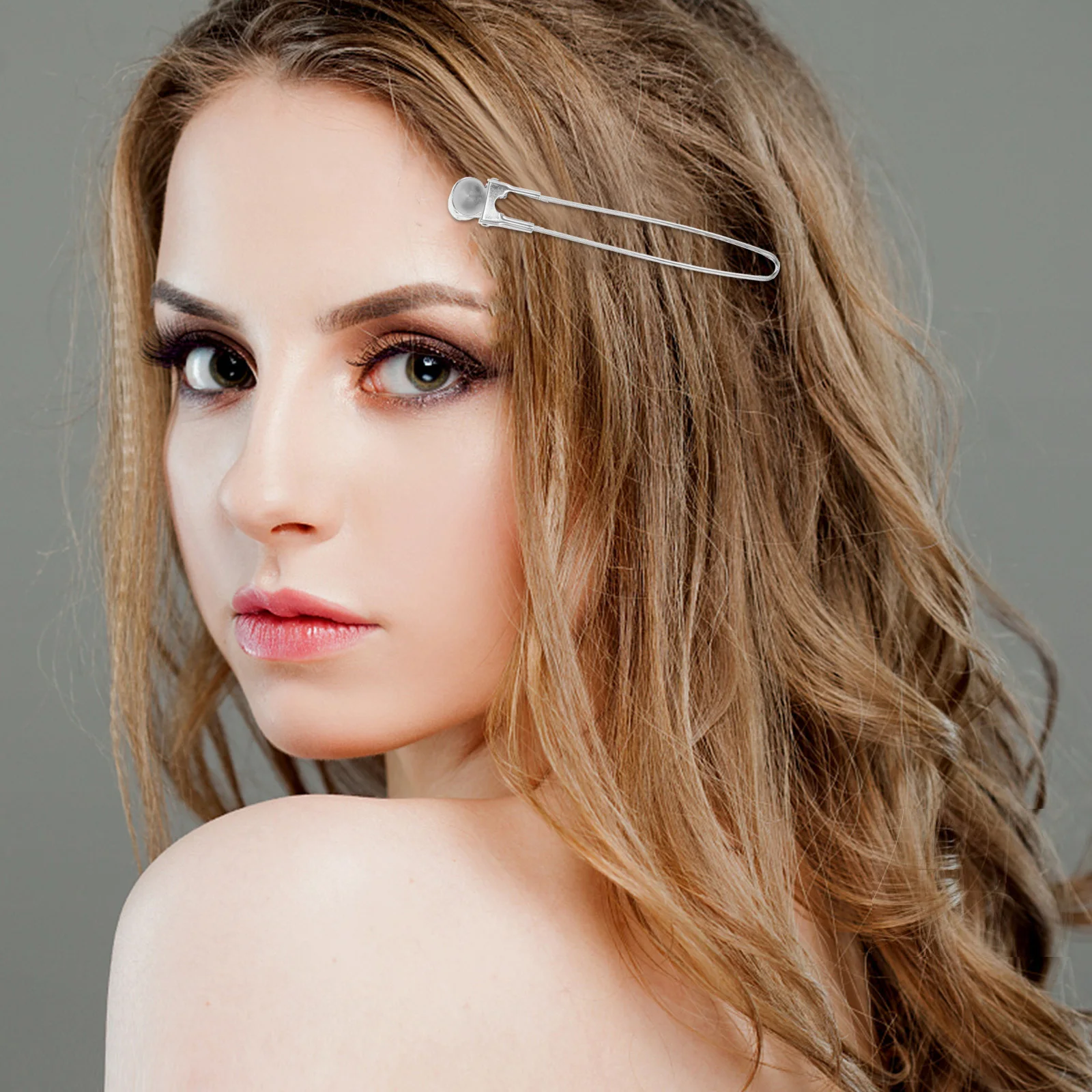 

12pcs Hair Stainless Hair Alligator Clips Steel Sectioning Tools Duck Bill Accessories Braiding Aligator Vintage Bride