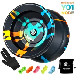 Magic YoyoY01 risposta professionale Yoyo Classic lega di alluminio metallo Yoyo con Spinning String 10 Ball Stainless KK Bearing