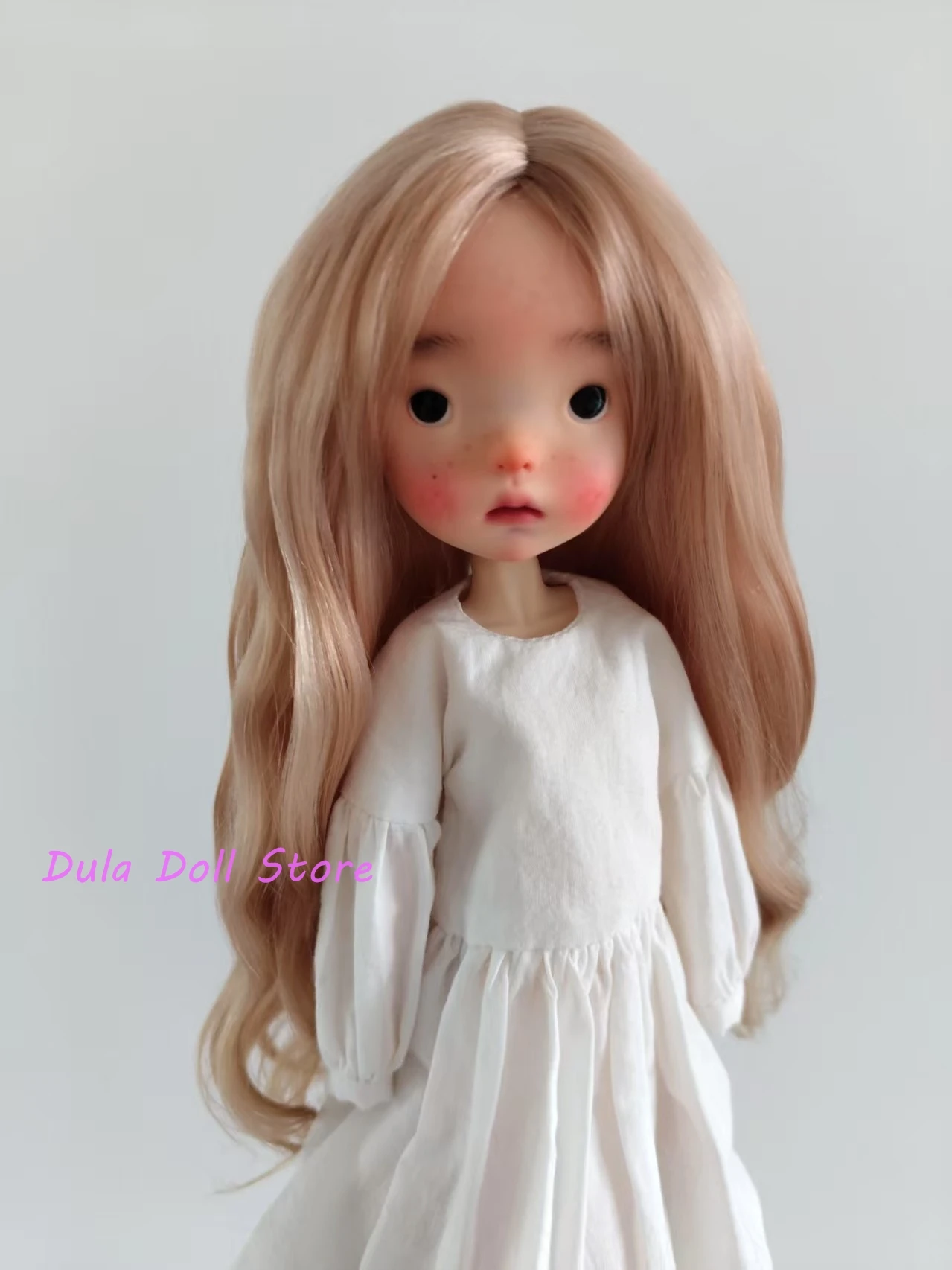 

Dula Doll Wigs for Landoudou Landazz Mohair hair 16cm head circumstance