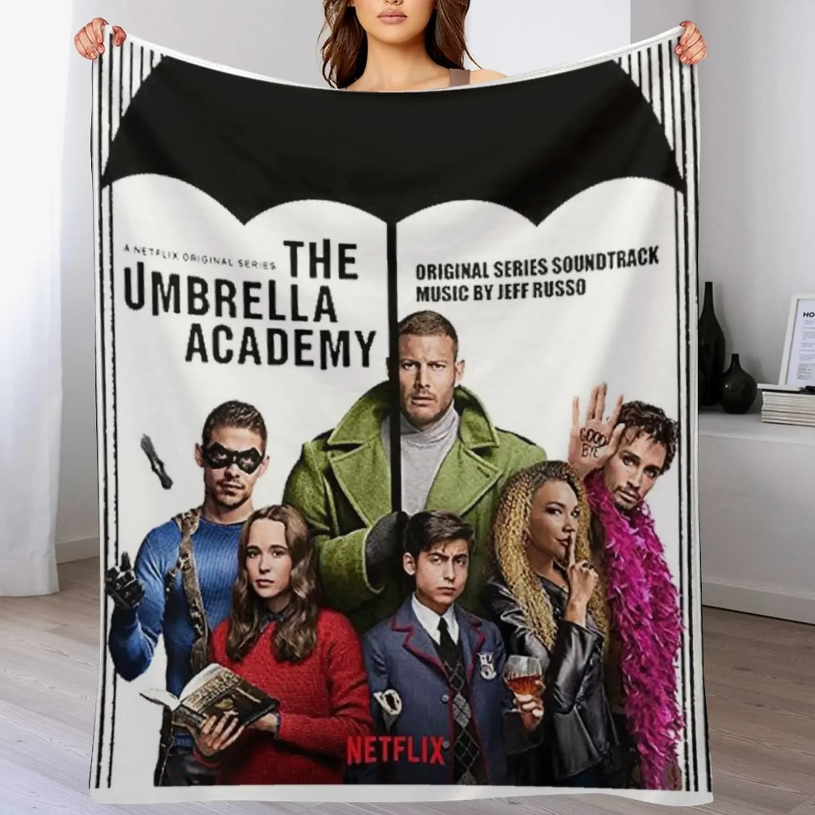 

Umbrella Academy Throw Blanket Stuffeds blankets and throws Bed covers Giant Sofa Blankets