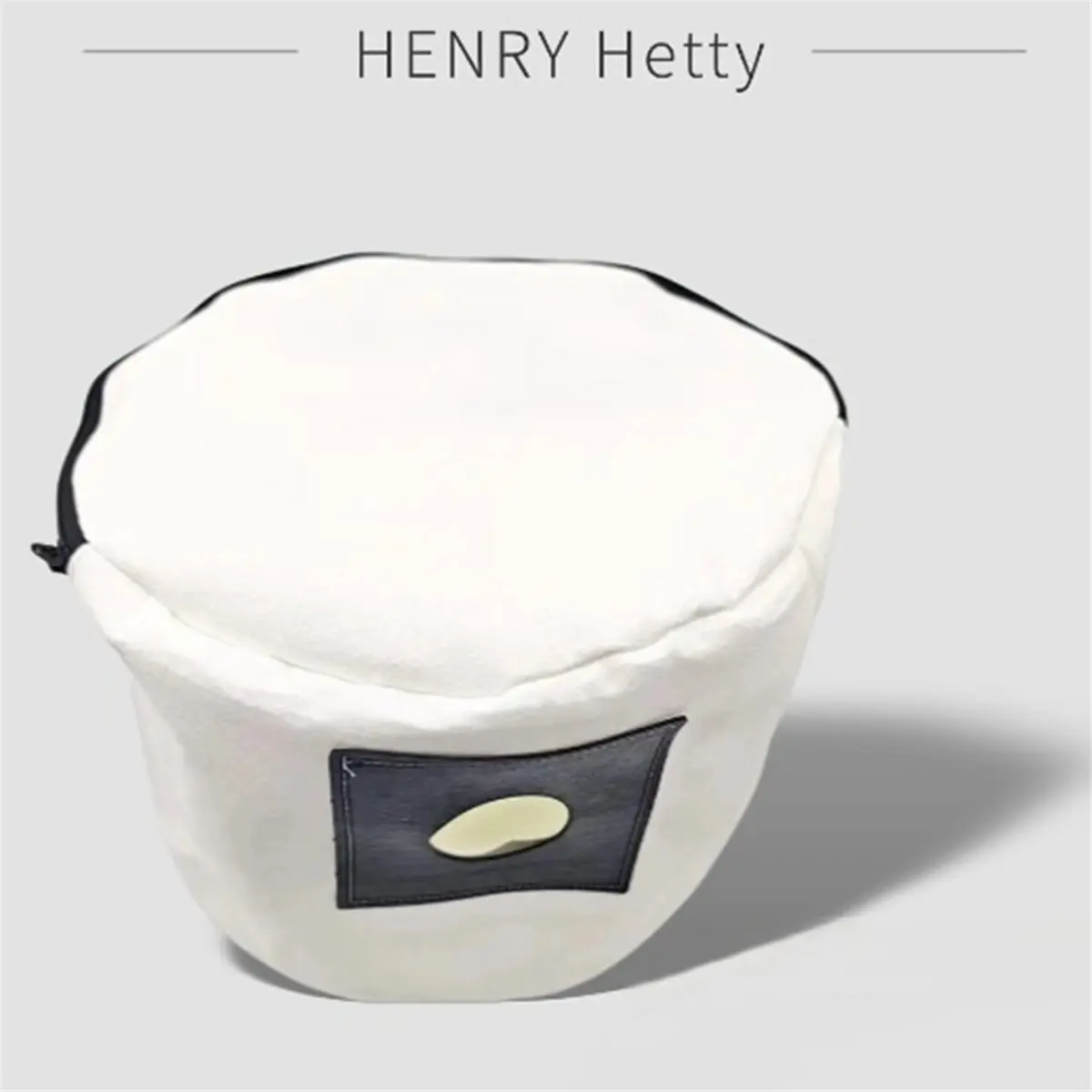 2PCS Dust Bag for Hetty Vacuum CleanerAccessories Garbage Bags with Zipper Non-Woven Bag Replacement Parts