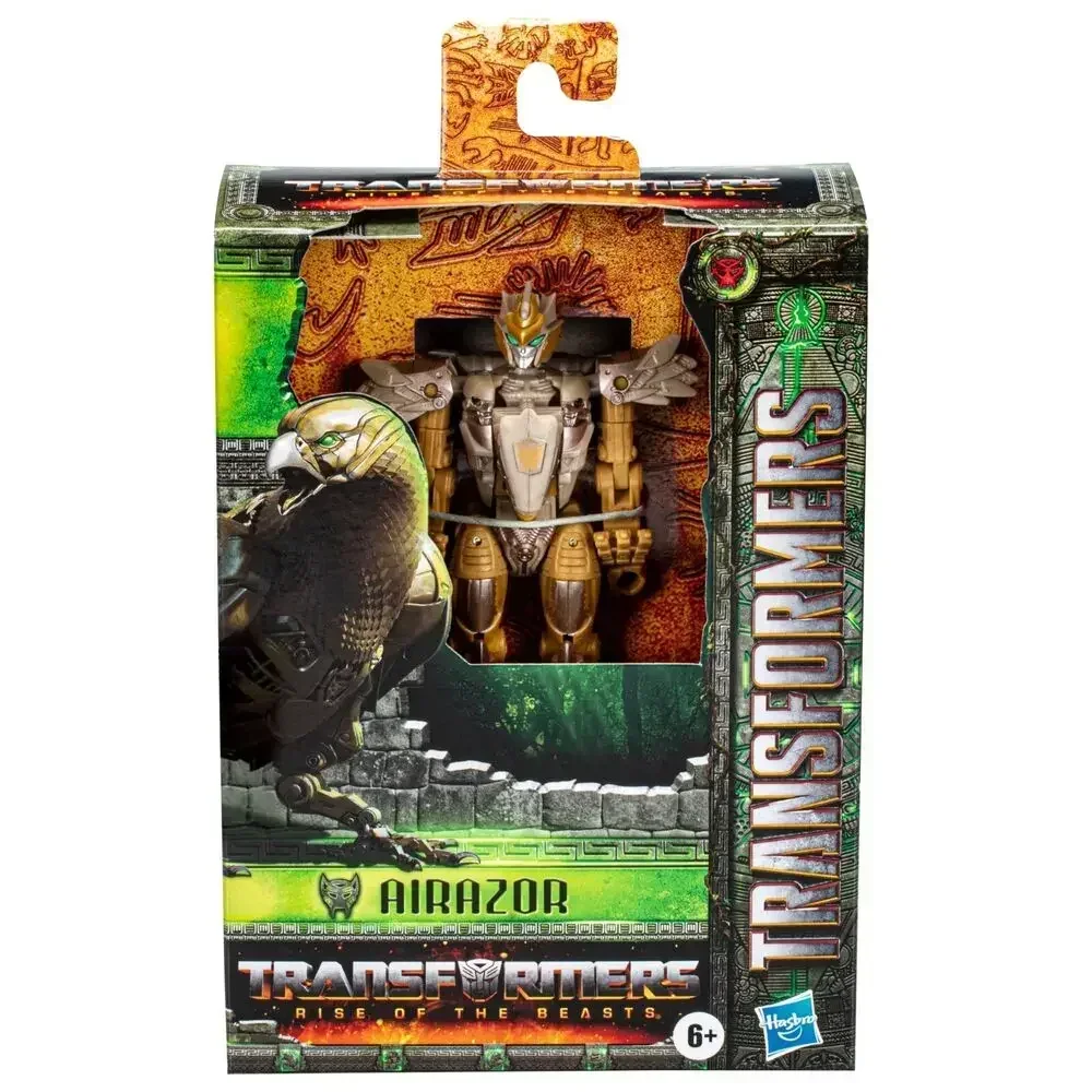 In Stock Transforming Toys Movie 7 Rise of The Beasts Deluxe Airazor Action Figure Model Toy Collection Hobby Gift