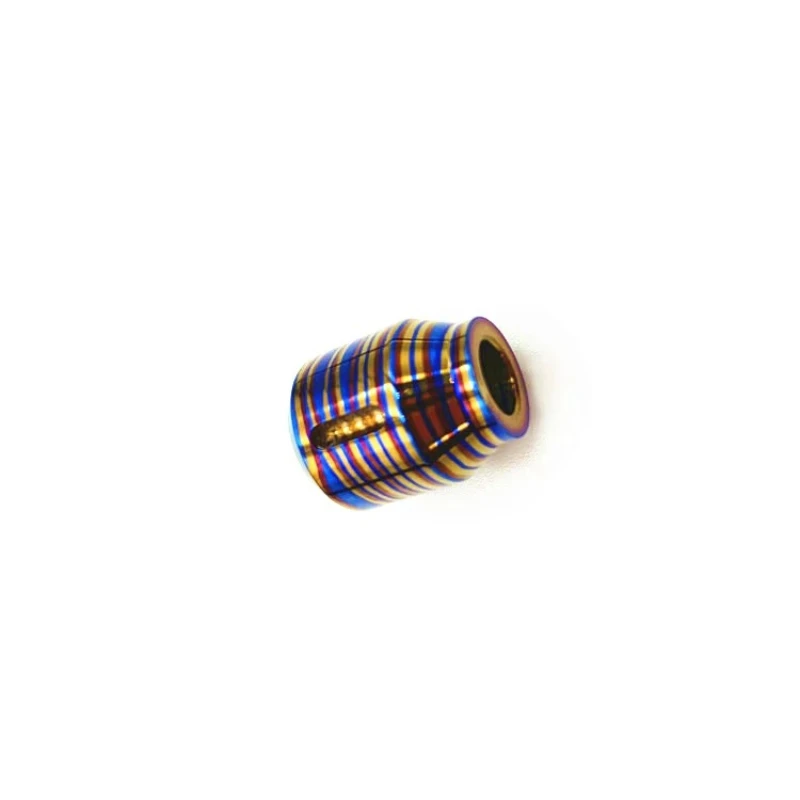 

Color titanium Damascus sword pendant numerical control processing hanging accessories