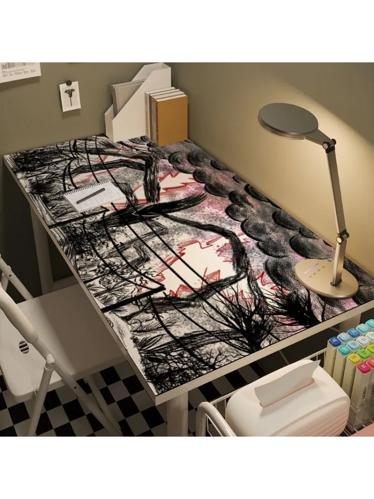 Stranger Things – tapis de bureau en cuir, couverture de bureau imperméable, décor de dortoir, imperméable, antidérapant, cadeaux Cool