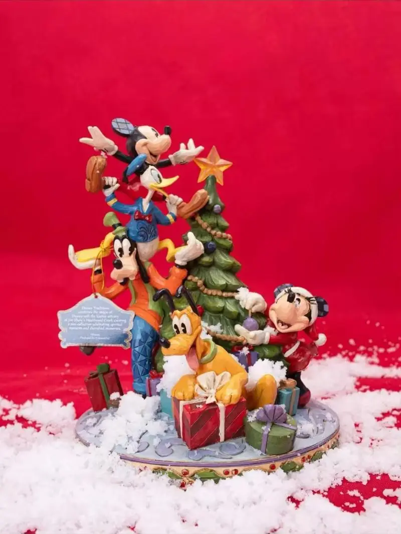 Nieuw op voorraad Film Miqi en vrienden Versier kerstboomversieringen met verlichting op verzamel speelgoed Leuke verrassingscadeaus voor fans