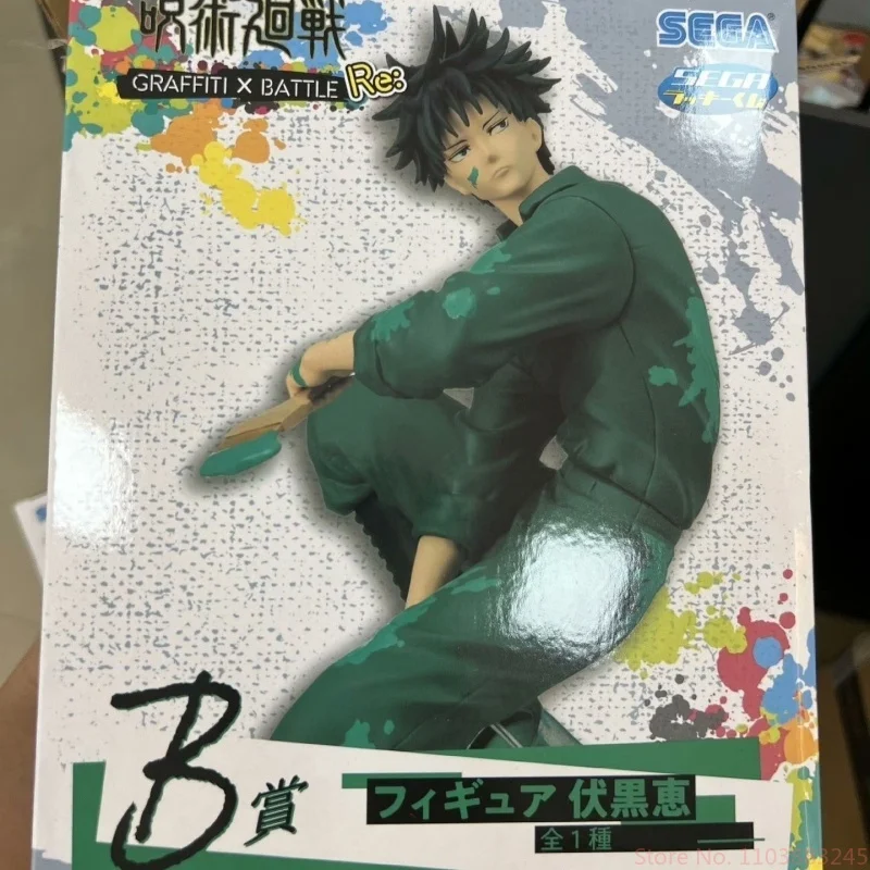 Figuras de acción de Pvc de Sega Graffiti Battle, modelo de juguetes geniales, Jujutsu Kaisen, Fushiguro, Megumi, Kugisaki, Nobara, novedad de 2024