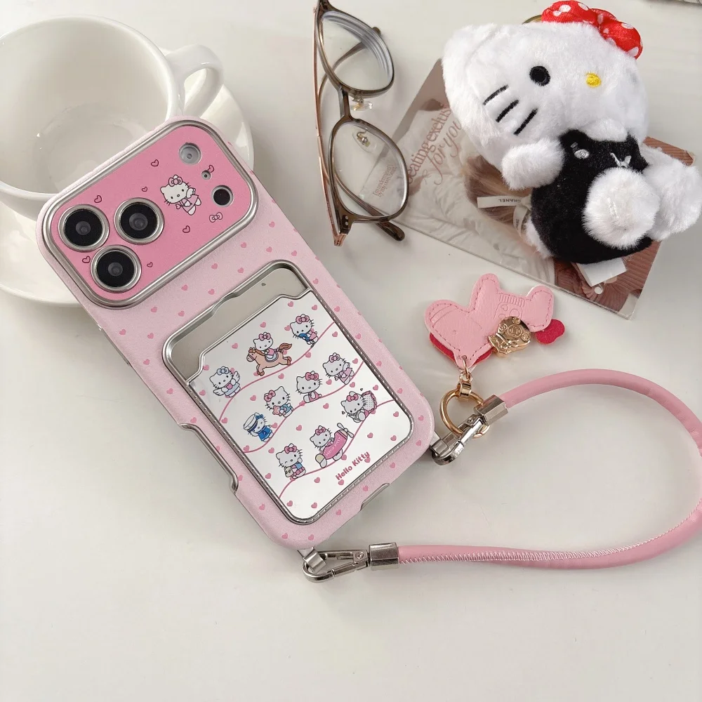 Luxury Cute Horseback Riding KT Is Suitable For Apple 17 Pro Max Phone Case 17 Air 16 Pro 15 14 Pro Max Shockproof Phone Case view 2