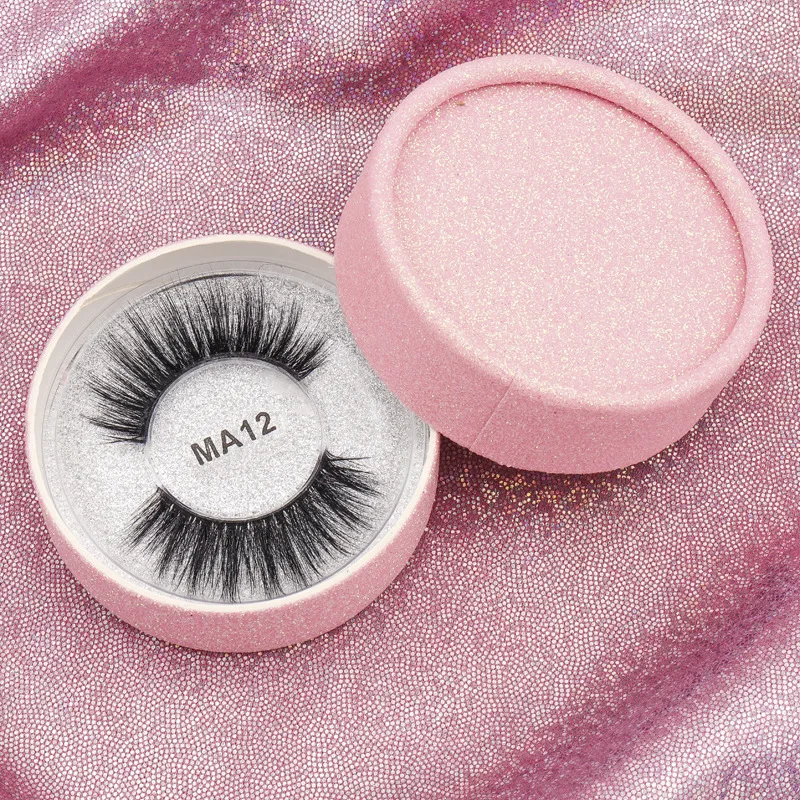 Cils protéinés de soie doux et confortables, Extensions de cils naturels, aspect Transparent, maquillage pour femmes