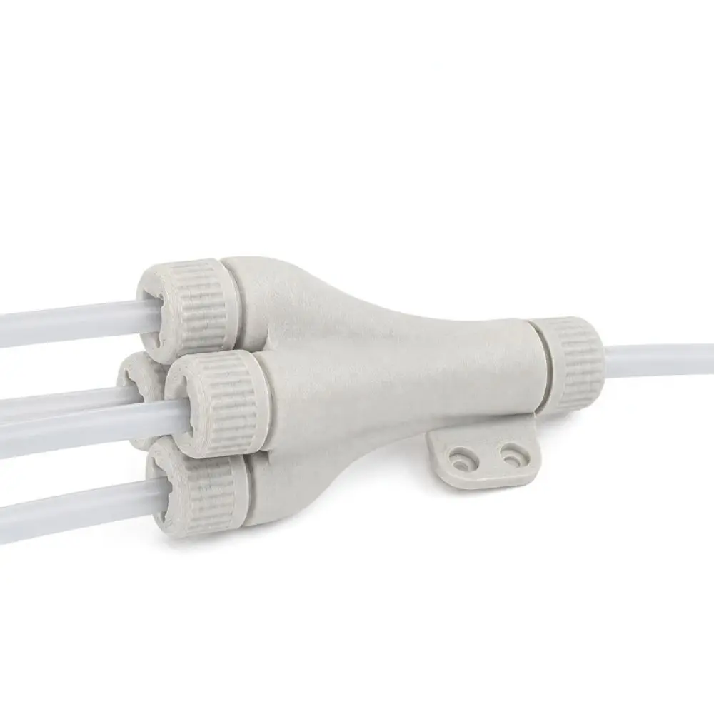3D Printer Accessory For Bambu Lab X1 P1 AMS 4 Way Filament Splitter Module Multi Color Feeding Connection